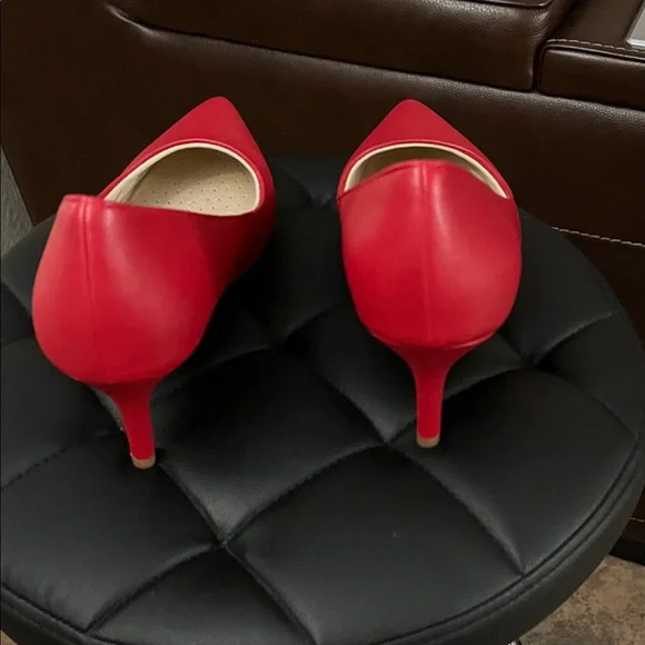 Life Stride Women's Bold Red Heels - Picture 3 of 6